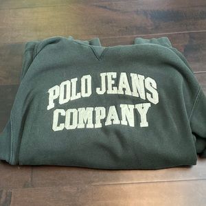 Polo Jeans Company Green Hoodie Size L
